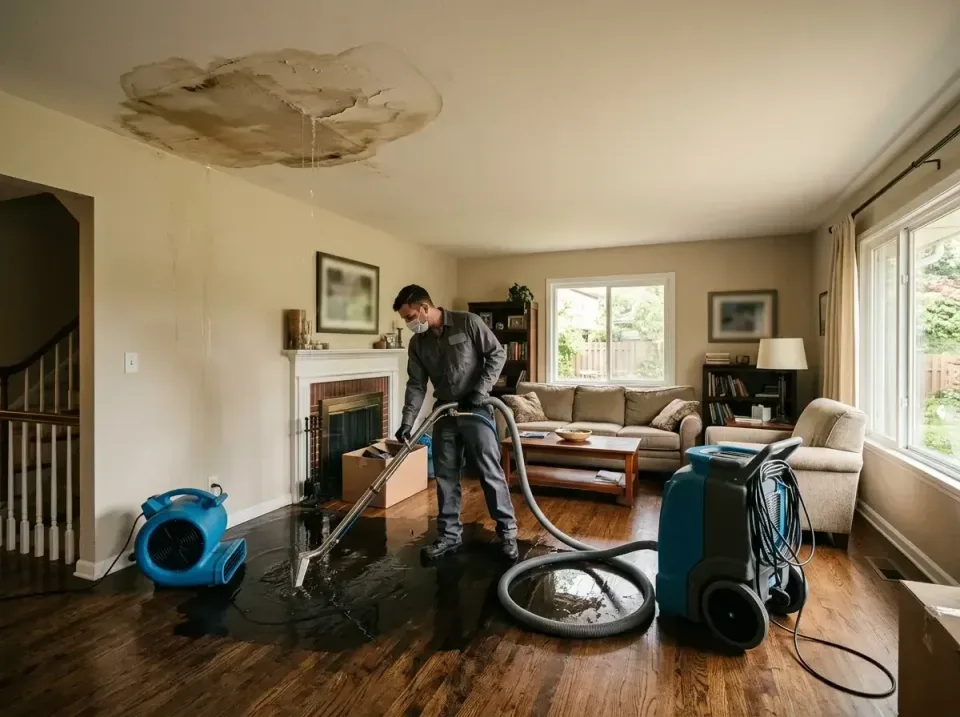 attic-pipe-burst-ceiling-drip-008 — frequently asked questions, Water Damage Restoration & Carpet Care in Vivian, LA